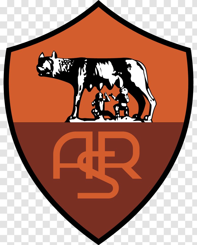 A.S. Roma Rome Serie A UEFA Champions League Coppa Italia - Orange - Football Transparent PNG