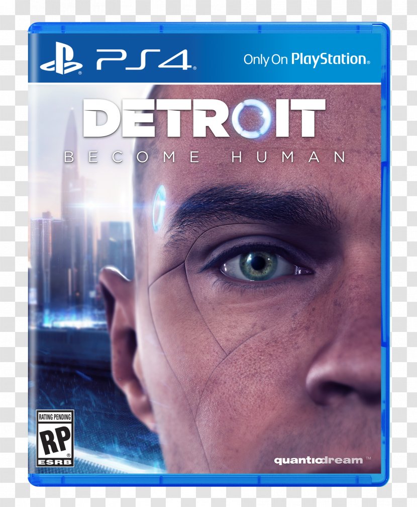 Detroit: Become Human PlayStation 4 Quantic Dream Days Gone - Cover Art - Detroit Transparent PNG