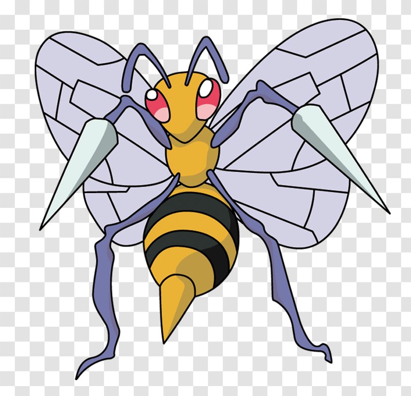 Pokxe9mon Ruby And Sapphire Red Blue Gold Silver Yellow Crystal - Kakuna - Bee Transparent PNG