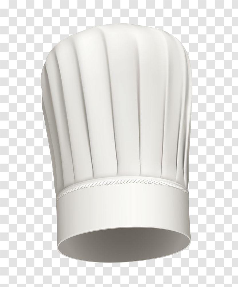 Chefs Uniform Cook Hat Illustration - White - Long Chef Transparent PNG