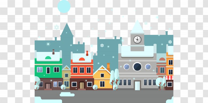 Snow Download - Winter - Town Transparent PNG