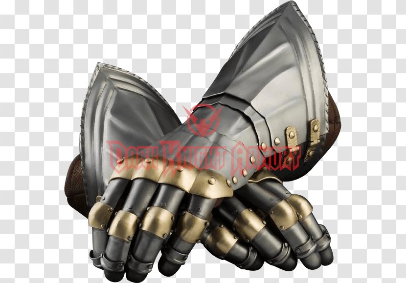 Gauntlet Plate Armour Body Armor Components Of Medieval - Breastplate Transparent PNG