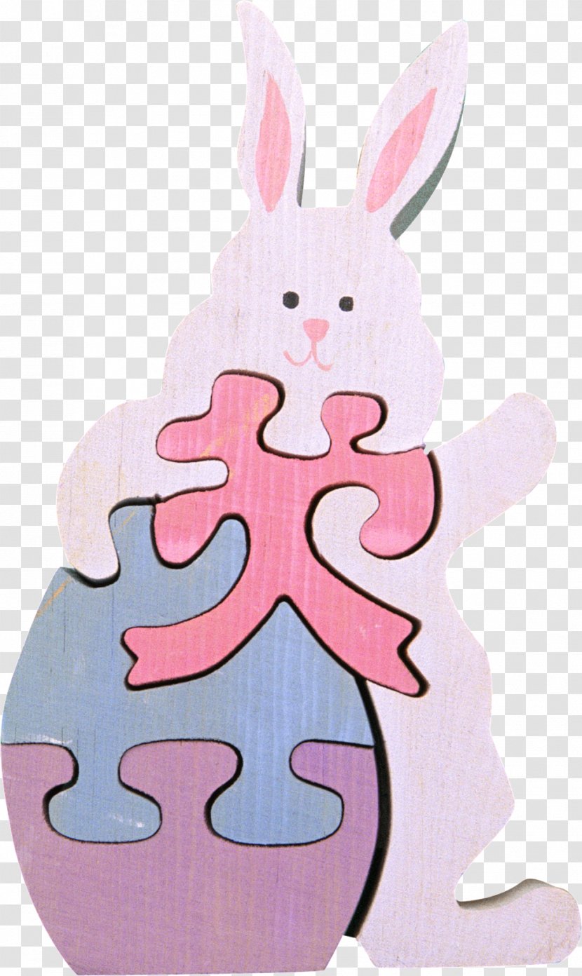 Easter Bunny Pink M Animated Cartoon Transparent PNG