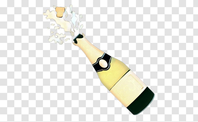 Champagne Bottle - White Wine Dessert Transparent PNG