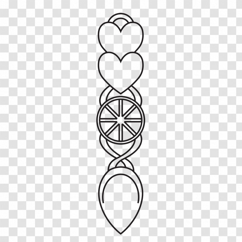 Lovespoon Symbol Wooden Spoon Gift - Auto Part - Lucky Symbols Transparent PNG