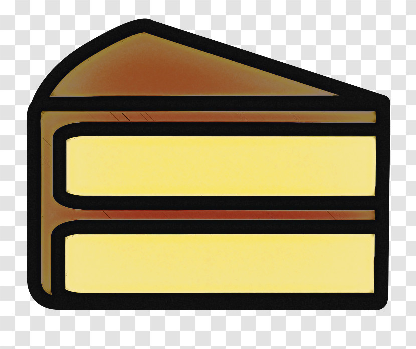 Yellow Line Rectangle Transparent PNG