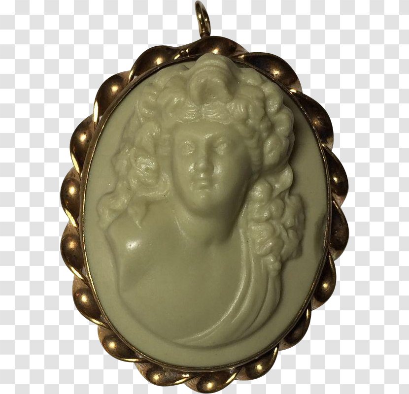 Locket Bronze Jade - Gemstone Transparent PNG