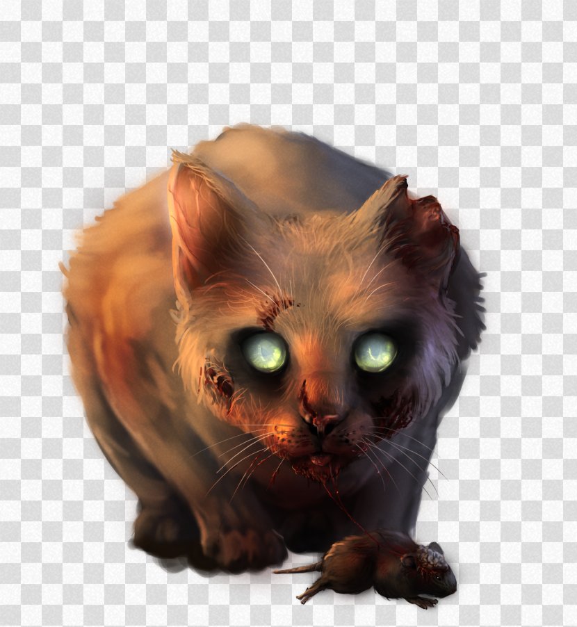 Black Cat Kitten Painting Drawing - Fur - Horrible Biochemical Transparent PNG