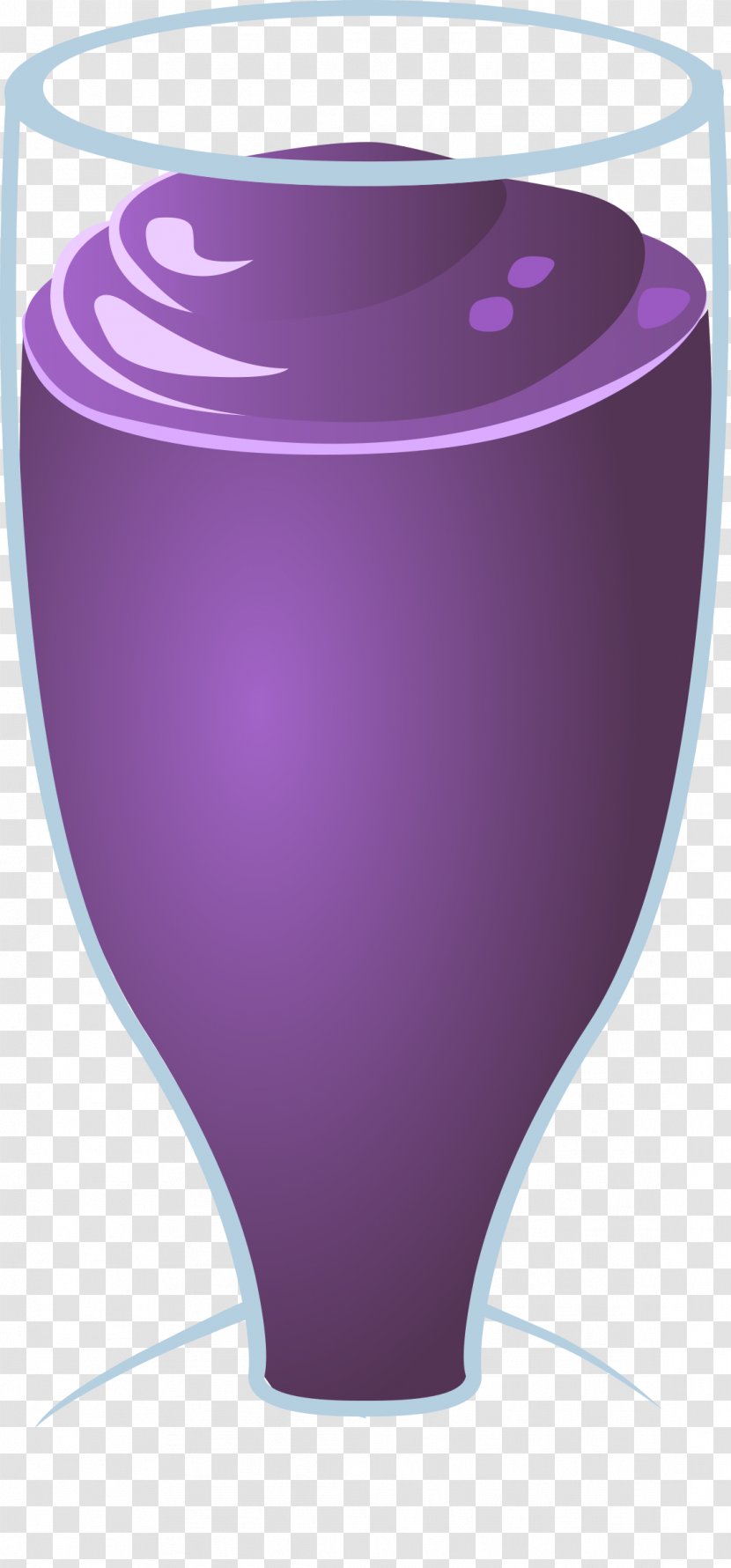 Milkshake Smoothie Drink Clip Art - Blueberry Transparent PNG
