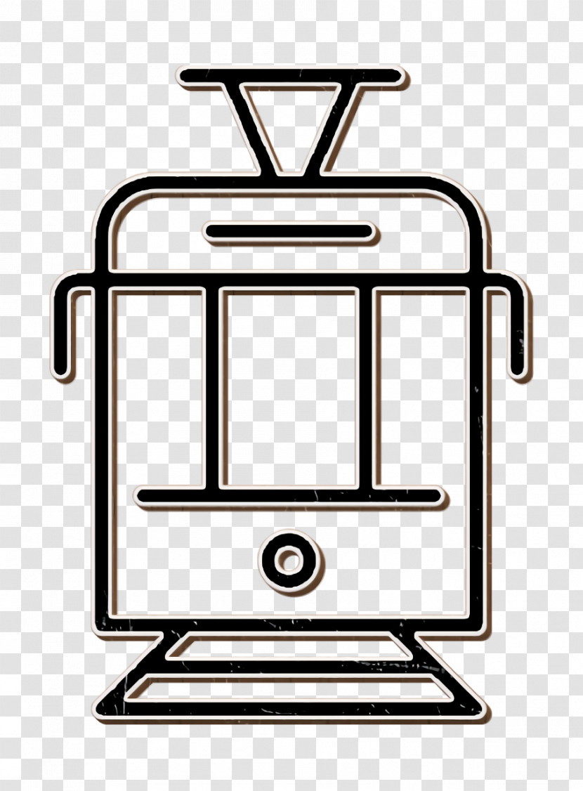Rounded Transportation Icon Tram Icon Transparent PNG