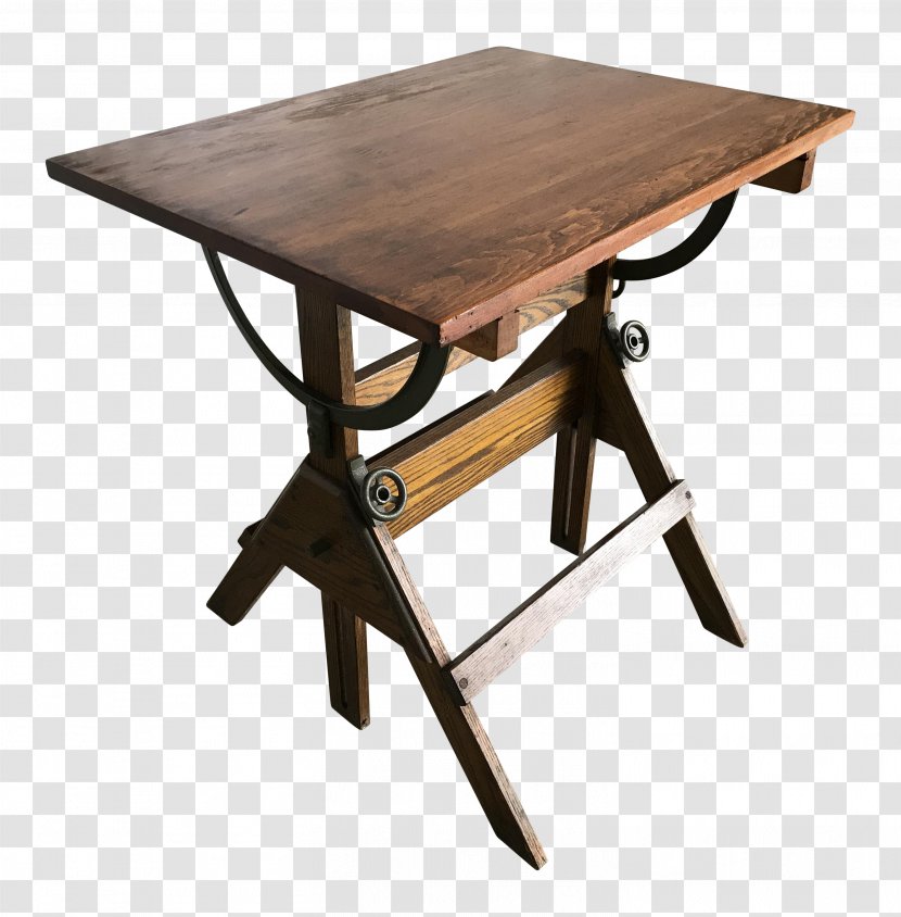 Art & Drafting Tables Technical Drawing Standing Desk Writing - End Table Transparent PNG
