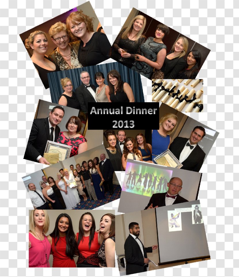 Public Relations Collage - Annual Dinner Transparent PNG