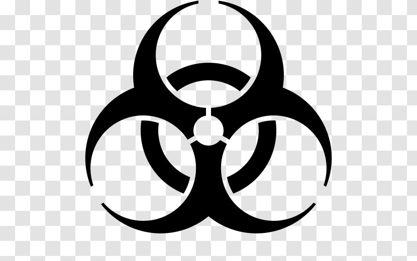 Biological Hazard Symbol Clip Art - Biochemical Weapon Transparent PNG