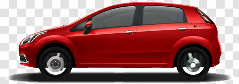 City Car Compact Mid-size Vehicle - Brand - Fiat Punto Transparent PNG