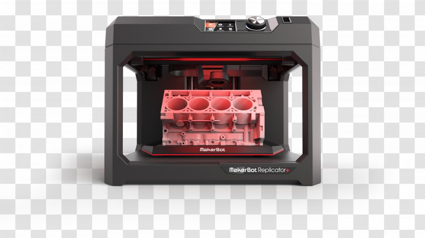 MakerBot 3D Printing Filament Printer - Makerbot Replicator Z18 Transparent PNG