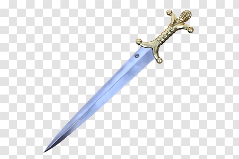 Bowie Knife Dagger Scabbard Sabre Blade - Cold Weapon Transparent PNG