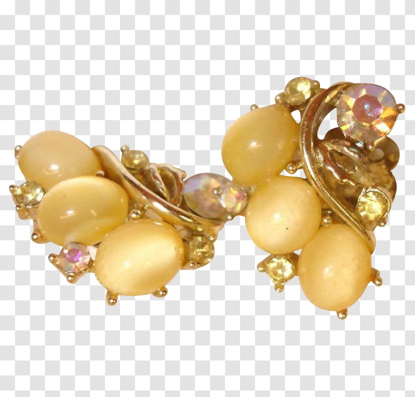 Earring Brooch Bead - Jewellery - Earrings Transparent PNG