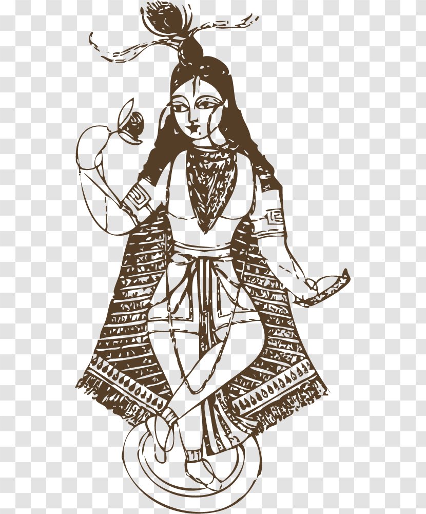 Krishna Balarama Goddess Varuni - Artwork - Greek Classical Transparent PNG