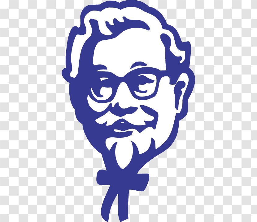 KFC Fried Chicken Fast Food Logo Meat - Tree - Blue Kentucky Grandpa Signs Transparent PNG