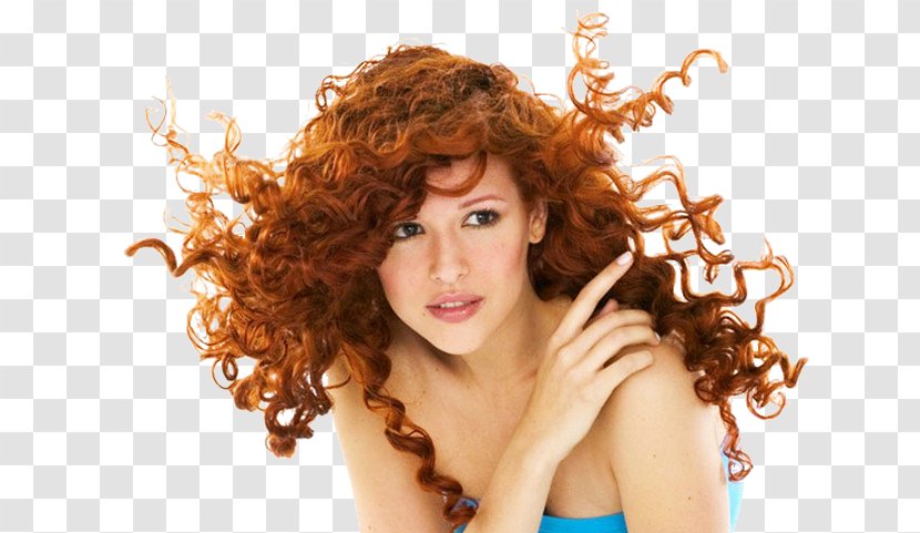 Red Hair Hairstyle Frizz - Auburn Transparent PNG