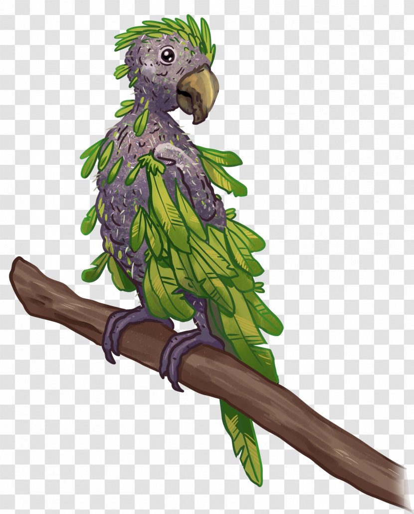 Bird Parrot - Feather - Wing Fictional Character Transparent PNG