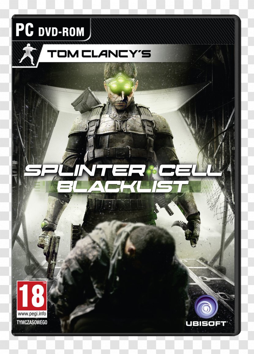 Tom Clancy's Splinter Cell: Blacklist Xbox 360 PlayStation 2 Ghost Recon: Future Soldier - Film - Clancys Cell Transparent PNG