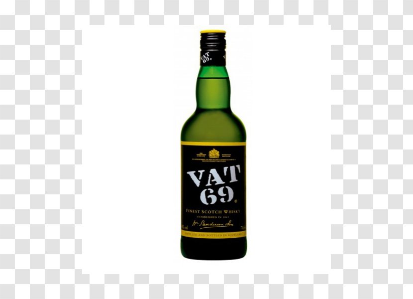 Scotch Whisky Blended Whiskey Vat 69 Wine - Johnnie Walker Transparent PNG