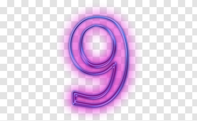 Number Sign - Violet - Download Icon 9 Transparent PNG