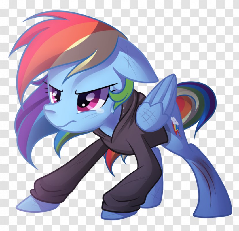 Rainbow Dash Horse .by Purple - Tree - Silhouette Transparent PNG