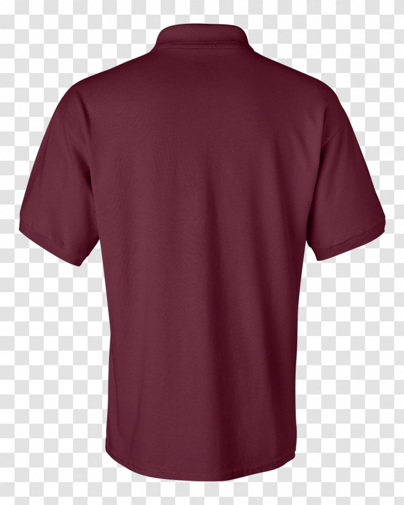 T-shirt Maroon Sleeve Polo Shirt Gildan Activewear - Ralph Lauren Corporation Transparent PNG