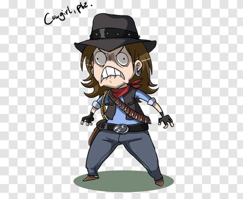 Cartoon Character Profession Fiction - Fictional - Red Dead Redemption Transparent PNG