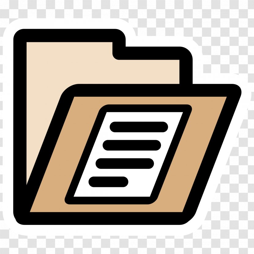 Document Directory Clip Art - Rectangle - Folders Transparent PNG