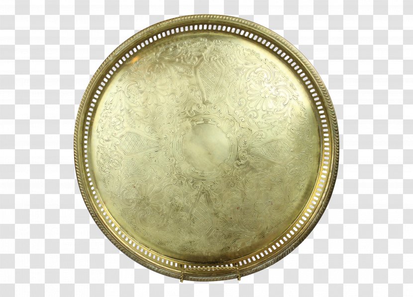 01504 Bronze Silver - Serving Tray Transparent PNG