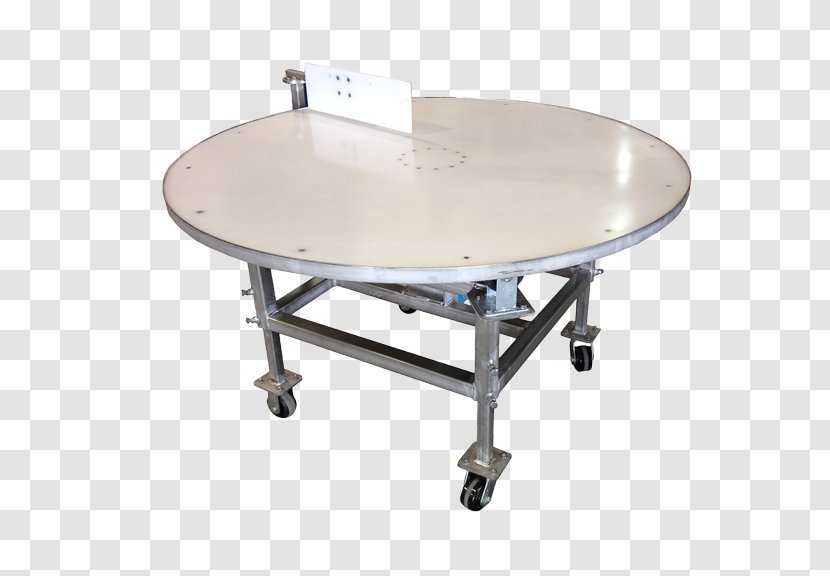 Table Stainless Steel Chain Conveyor Legs On Wheels - Wheel Transparent PNG