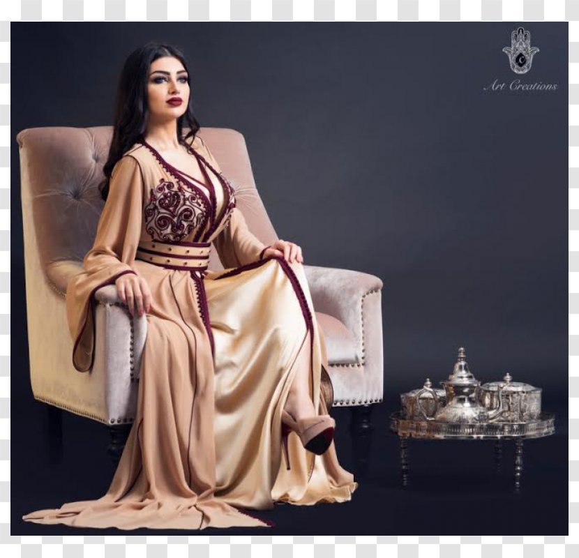 Gown Silk Brown Fashion - Design - Belt Transparent PNG