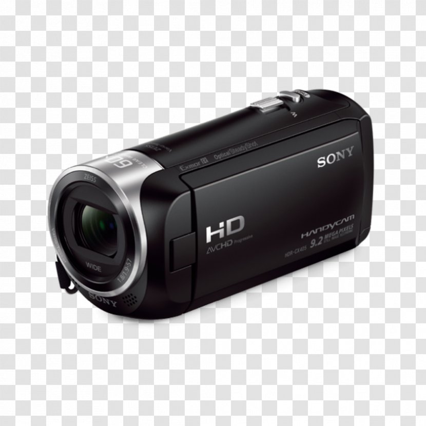 Digital Video Cameras Sony Handycam HDR-CX405 - Camera Transparent PNG