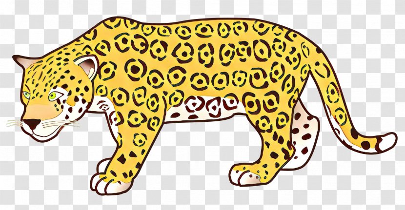 Jaguar Clip Art Felidae Cheetah - Big Cats Transparent PNG