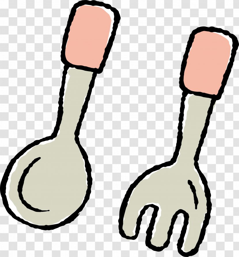 Fork Spoon Tool Clip Art - Children Eating Tools Transparent PNG