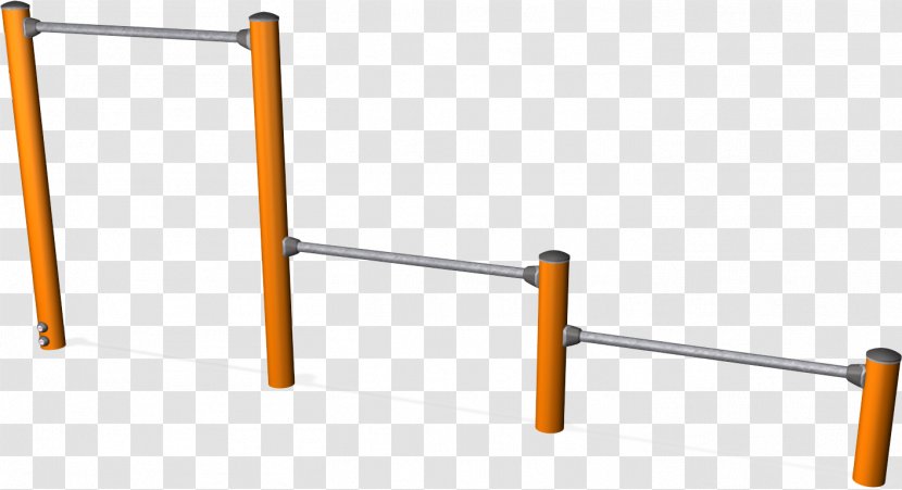 Parallel Bars Line Angle Material - Outdoor Fitness Transparent PNG