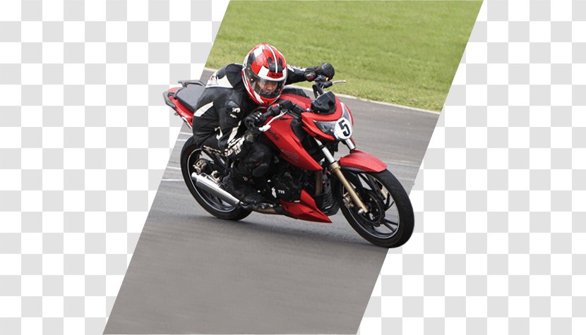 Superbike Racing Car Motorcycle TVS Apache Motor Company - Tvs Sport Transparent PNG