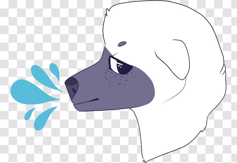 Dog Snout Mammal Illustration Jaw - Heart Transparent PNG