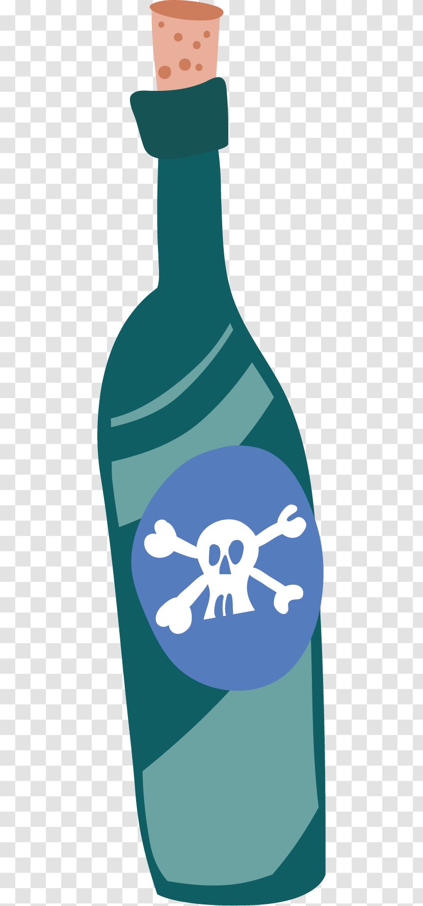 Euclidean Vector Bottle Database Illustration - Glass - Blue Wine Transparent PNG