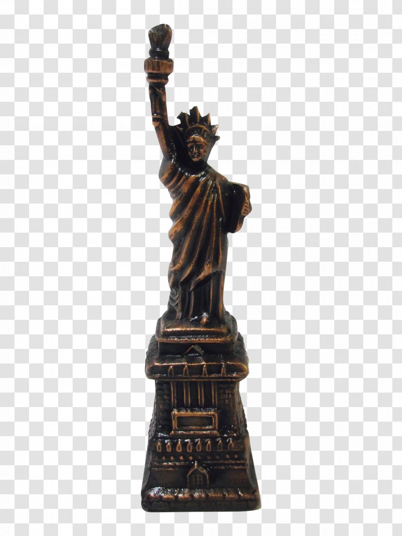 Bronze Sculpture Statue Monument - Of Liberty Transparent PNG