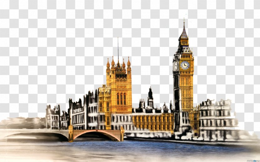 Big Ben London Eye Palace Of Westminster IPhone 5 Wallpaper - Desktop Computer - Four Transparent PNG