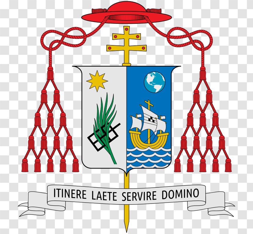 Pontifical Ecclesiastical Academy Cardinal Coat Of Arms Bishop Priest - Border Transparent PNG