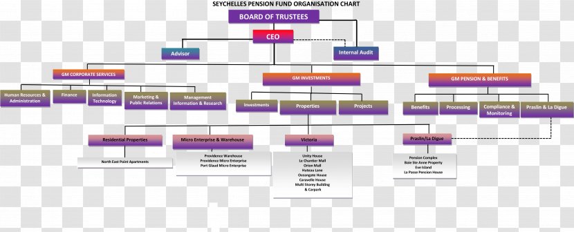 Pension Fund Employees' Provident Organisation Organizational Structure - Chart - Organization Transparent PNG