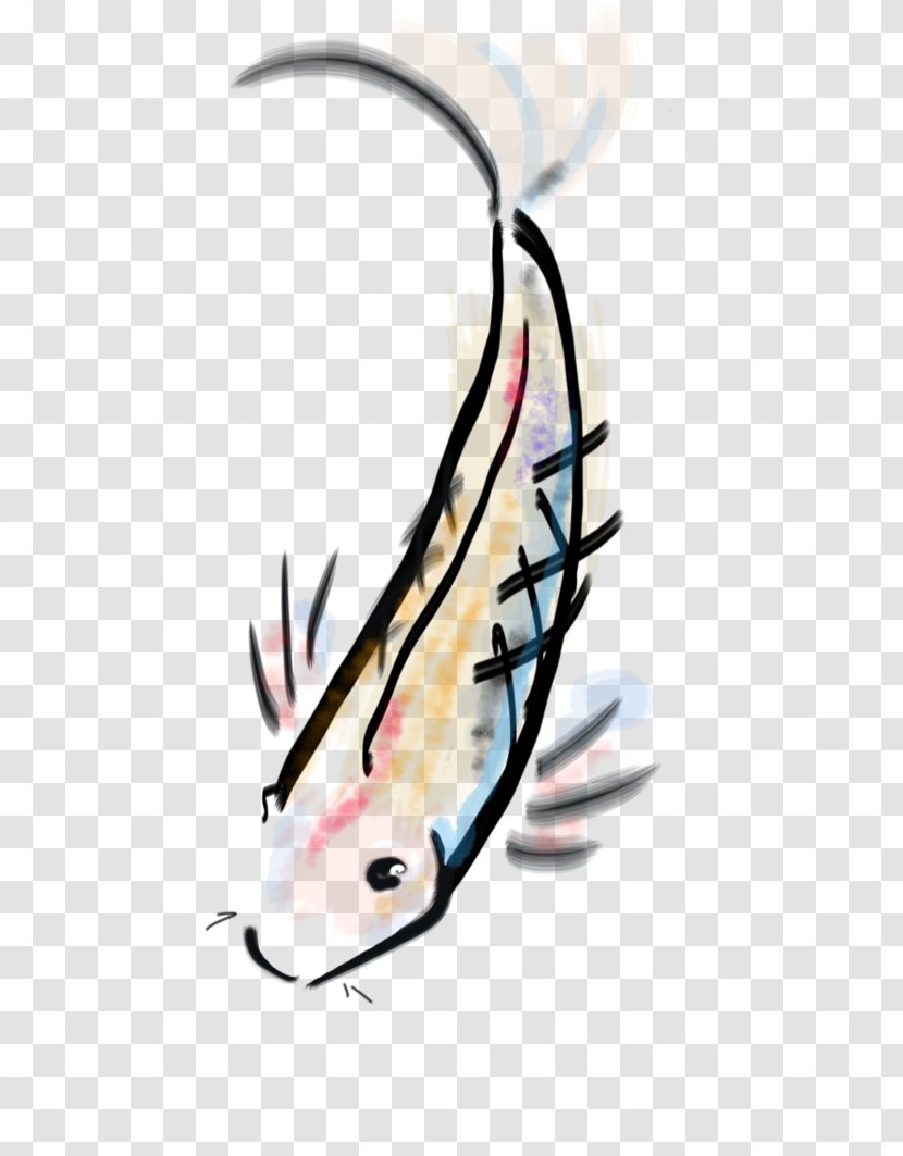 Drawing DeviantArt Koi Spoon Lure - Artist - Fish Transparent PNG