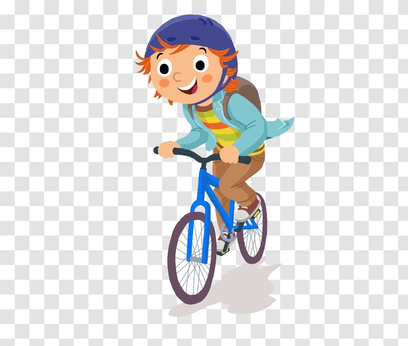 BMX Bike Bicycle Illustration - Drawing - Boy Transparent PNG