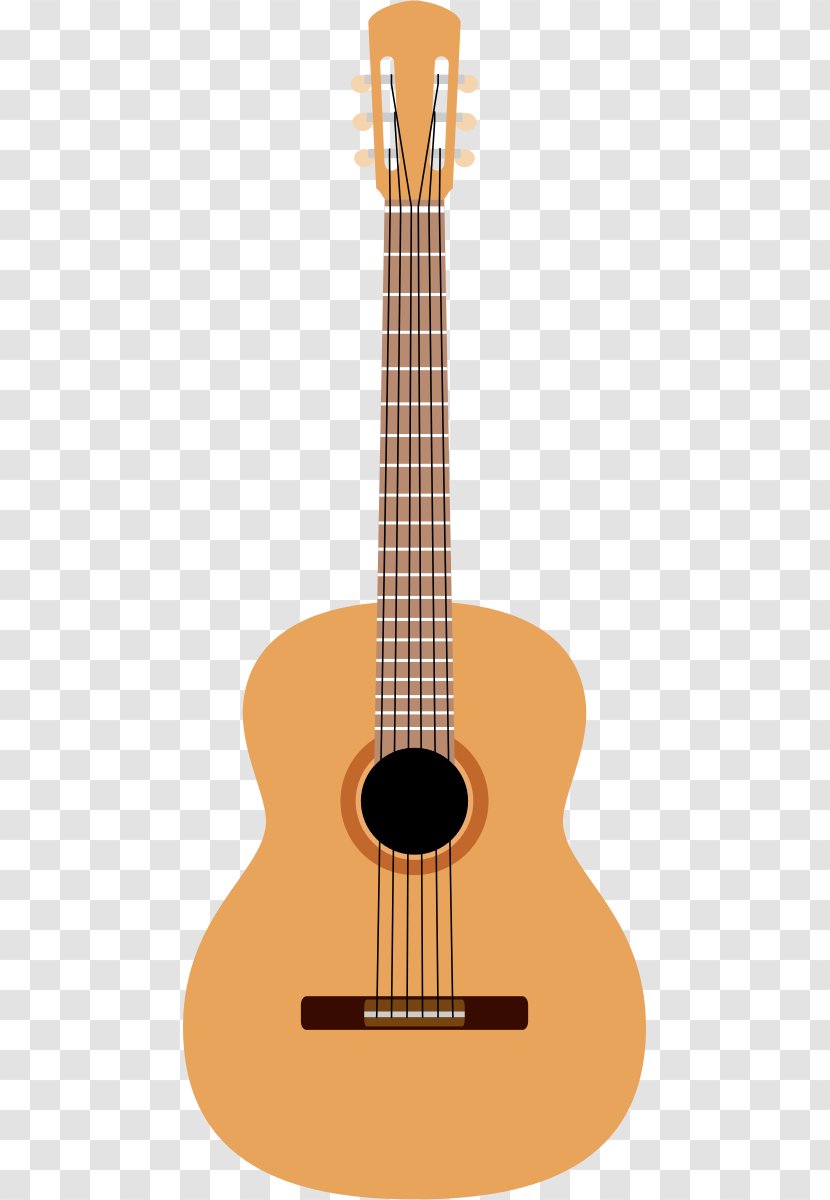 Ukulele Acoustic Guitar Clip Art - Images Pictures Transparent PNG