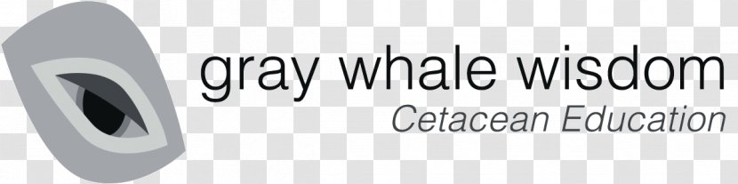 Logo Brand Font - Text - Grey Whale Transparent PNG